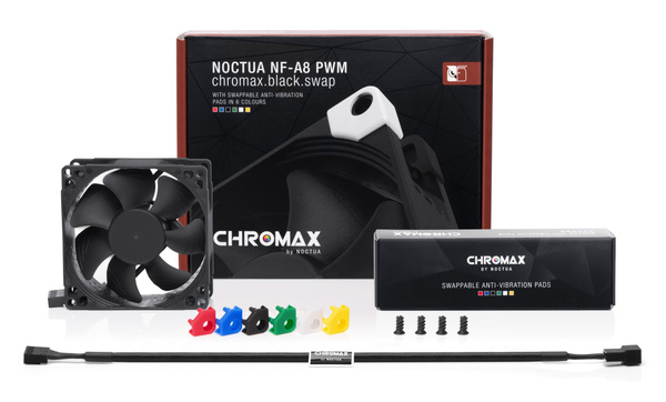 Wentylator Noctua chromax.black.swap NF-A8 80 mm PWM