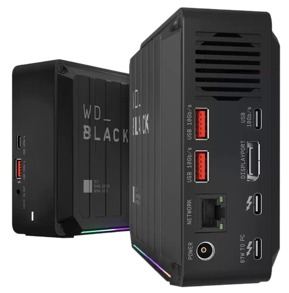 Stacja dokująca WD_BLACK D50 GameDock NVMe SSD 2TB (WDBA3U0020BBK-EESN)
