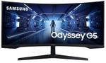 Monitor gamingowy z zakrzywionym ekranem - Samsung Odyssey G5 LC34G55TWWPXEN 34"