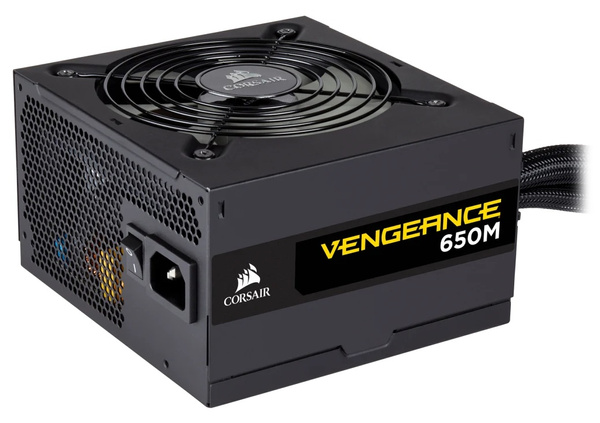 Zasilacz półmodularny ATX Corsair Vengeance 650M 650W 80+Silver (CP-9020175) (B)