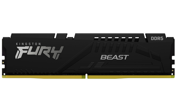 PAMIĘĆ KINGSTON FURY BEAST BLACK 16GB (2X8GB) DDR5 5600 CL40 KF556C40BBK2-1 (KF556C40BBK2-16) USZKODZONE