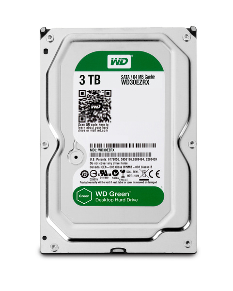 WD GREEN 3TB 5.4K 64MB SATA III 3.5'' WD30EZRX (WD30EZRX) USZKODZONY