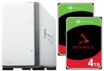 Serwer NAS Synology Diskstation DS223j 8TB (2x4TB) Seagate IronWolf HDD