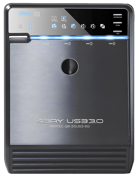 Obudowa HDD 3.5" Fantec QB-35US3-6G 4-Bay (U) (W)