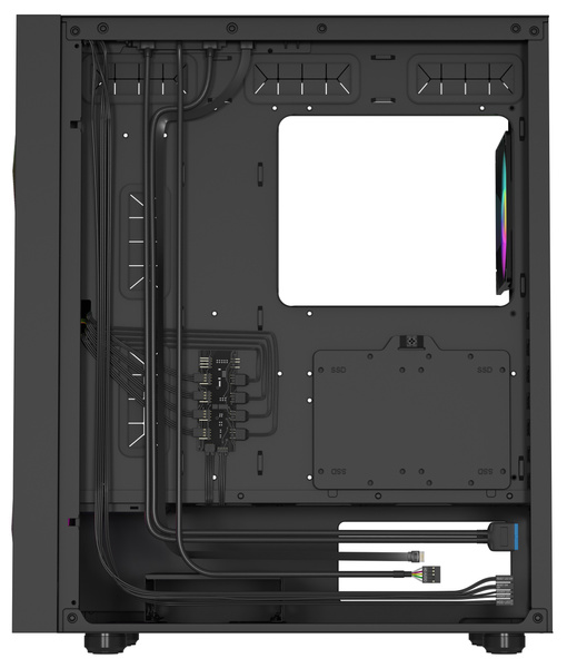 Obudowa komputerowa Midi Tower Genesis Diaxid 605 ARGB