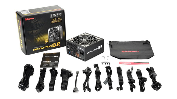 Zasilacz ATX Enermax Revolution D.F. ERF850EWT 850W 80+GOLD NIEOMPLETNY (ERF850SAWT)