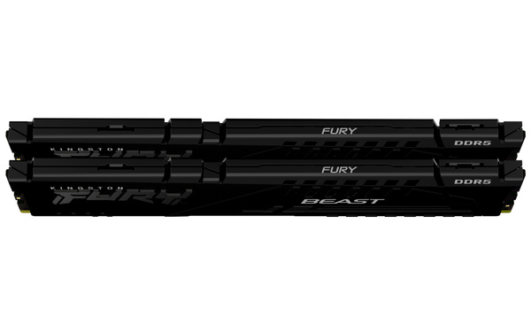 PAMIĘĆ KINGSTON FURY BEAST BLACK 16GB (2X8GB) DDR5 5600 CL40 KF556C40BBK2-1 (KF556C40BBK2-16) USZKODZONE