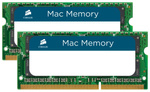 Pamięć RAM SODIMM Corsair Mac Memory 8GB (2x4GB) DDR3 1066MHz CL7 (CMSA8GX3M2A1066C7)