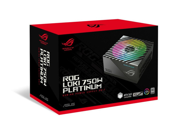 Zasilacz ASUS ROG LOKI SFX-L 750W Platinum (ROG-LOKI-750P-SFX-L-GAMING)