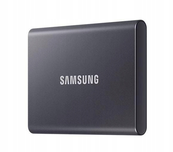 Dysk zewnętrzny Samsung Portable SSD T7 4TB szary (MU-PC4T0T/WW) USZKODZONY