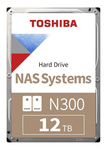 Dysk HDD Toshiba NAS N300 12TB (HDWG21CUZSVA)