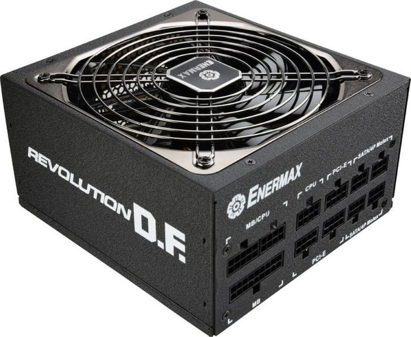 Zasilacz modularny Enermax Revolution DF 750W (ERF750EWT) 80+ Gold