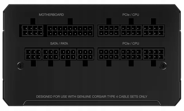 Zasilacz modularny Corsair RM1000e 1000 W 80 PLUS Gold BRAK OKABLOWANIA (CP-9020264-EU)