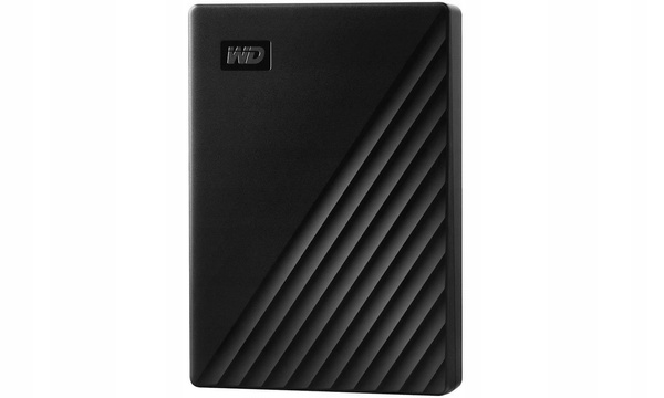 Dysk zewnętrzny HDD WD My Passport 4TB Czarny (WDBPKJ0040BBK-WESN) (W)(U)