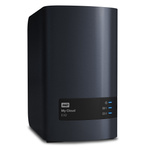 Obudowa NAS Western Digital My Cloud EX2 0TB (WDBVKW0000NCH) (U) Defekt