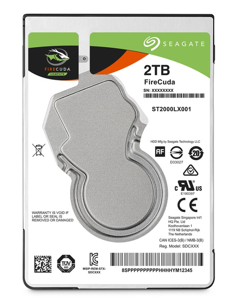 Dysk twardy Seagate ST2000LX001 Firecuda 2TB SATA III 2,5" USZKODZONY