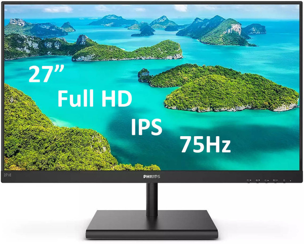 MONITOR PHILIPS 271E1SD/01 FULL HD 27 CALI