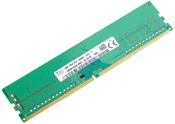 Pamięć RAM SK Hynix 8GB DDR4 2666MHz CL19 1Rx8 (HMA81GU6CJR8N-VK)