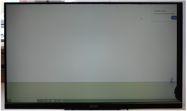 Monitor LED Acer CBA242Y USZKODZONY