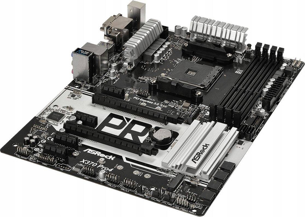 Płyta główna ATX ASRock X370 Pro4 (X370 PRO4) USZKODZONA