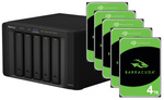 Serwer NAS Synology DiskStation DS1515+ 20TB (5x4TB) Seagate Barracuda HDD