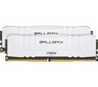 PAMIĘĆ RAM CRUCIAL BALLISTIX WHITE (2x8GB) DDR4 3000MHz (BL2K8G30C15U4W)