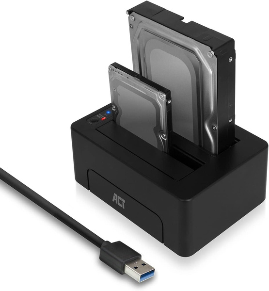 Stacja dokująca Dual ACT AC1504 2.5", 3.5" SSD / HDD