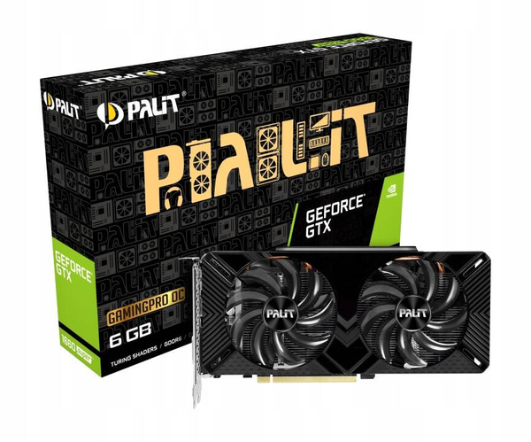 Karta graficzna Palit GeForce GTX 1660 SUPER GamingPRO 6 GB (NE6166S018J9-1160A) USZKODZONA