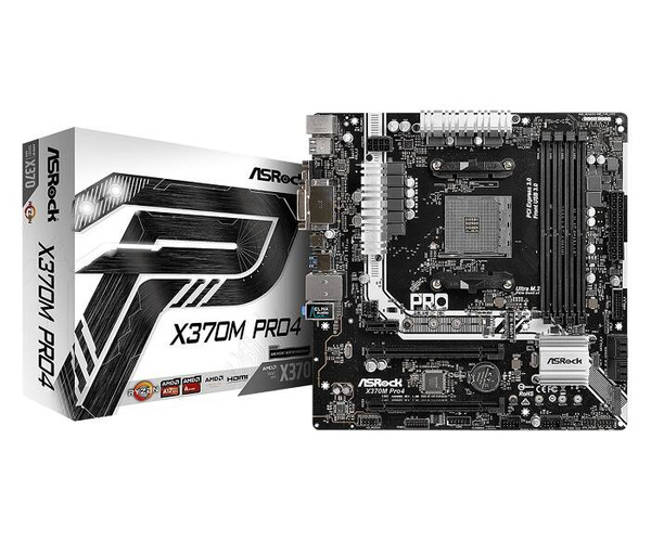 Płyta główna ATX ASRock X370 Pro4 (X370 PRO4) USZKODZONA