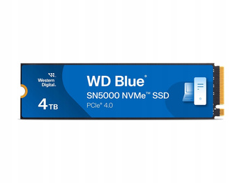 Dysk SSD WD Blue SN5000 4TB M.2 NVMe WDS400T4B0E (WDS400T4B0E)