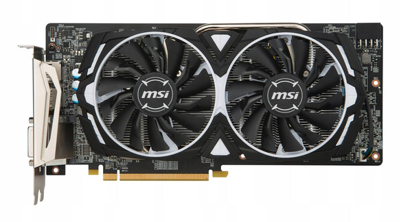 Karta graficzna MSI Radeon RX 580 Armor OC 8 GB (V341-064R) USZKODZONA