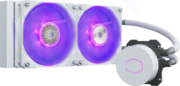 Chłodzenie wodne 240mm Cooler Master MasterLiquid ML240L V2 RGB WE (MLW-D24M-A18PC-RW) (U) (B)