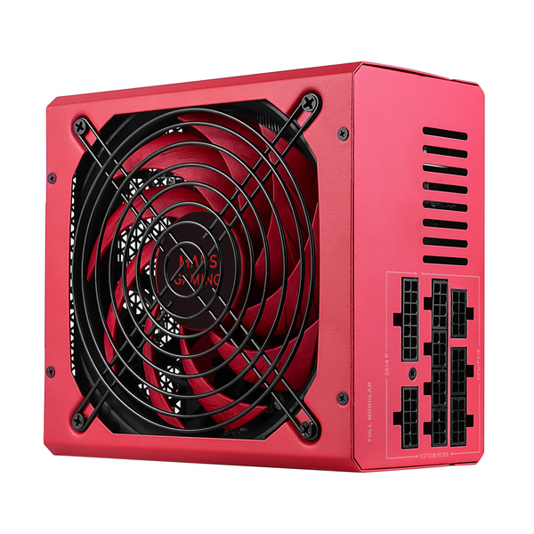 Zasilacz modularny ATX Mars Gaming MPVU750M 750W RED (B) 