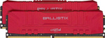 Pamięć RAM Crucial Ballistix Red DDR4 16GB 3000MHz CL15 (BL2K8G30C15U4R)