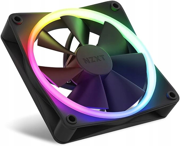 Zestaw trzech wentylatorów NZXT 120x120mm RGB +kontroler (RF-R12TF-B1)