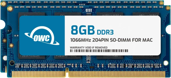 Pamięć RAM SODIMM OWC DDR3 16GB 1066MHz CL7 OWC8566DDR3S16P