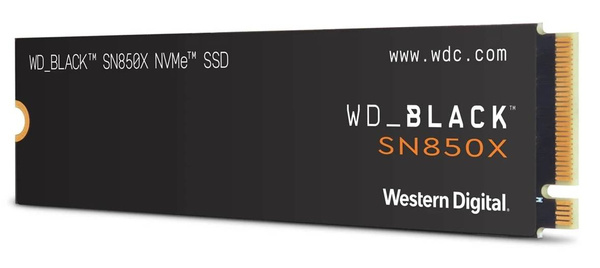 DYSK SSD M.2 NVMe WD BLACK SN850X 2TB 7300MB/s (WDS200T2X0E)