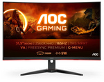 Monitor zakrzywiony AOC CQ32G2SE/BK