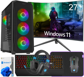 KOMPUTER PC SHOBO 5700X/3050/P32/M1 WINDOWS 11