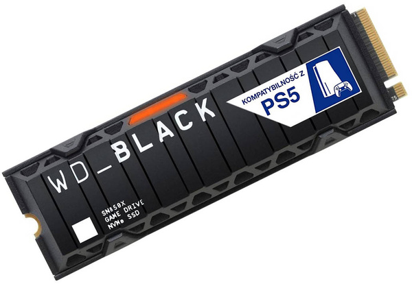 Dysk SSD M.2 NVMe WD_BLACK SN850X 1TB with Heatsink (WDS100T2XHE)