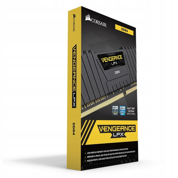 Pamięć RAM DDR4 Corsair 24 GB 3200 16 USZKODZONE (CMK32GX4M4Z3200C16)