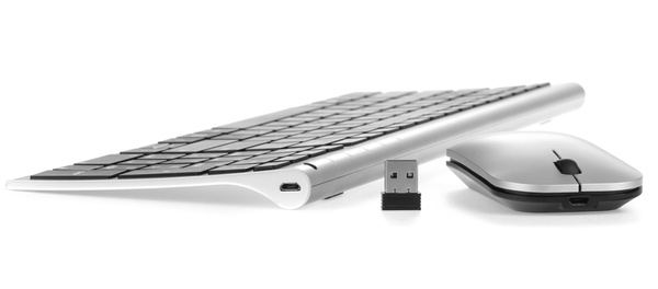 Klawiatura HW193 i myszka MW158 - bezprzewodowy zestaw klasy premium USB 2.4GHz (AZERTY FR)