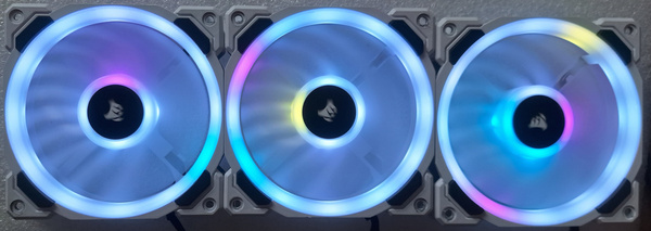 Zestaw 3 wentylatorów Corsair LL120 RGB 120mm (CO-9050092-WW) (W)