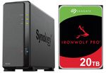 Serwer NAS Synology DiskStation DS124 20TB Seagate IronWolf PRO