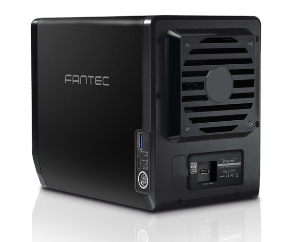 Fantec QB-35U31R macierz dyskowa Wieża Czarny (2124)(Używany)