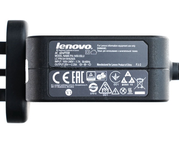 Zasilacz Lenovo PA-1450-55LU (UK) / 45W / 20V~2.25A / 4.0mm x 1.8mm