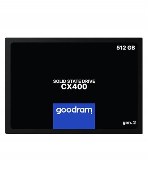 Dysk SSD Goodram CX400 Gen. 2 512GB 2,5" SATA III (SSDPR-CX400-512-G2)