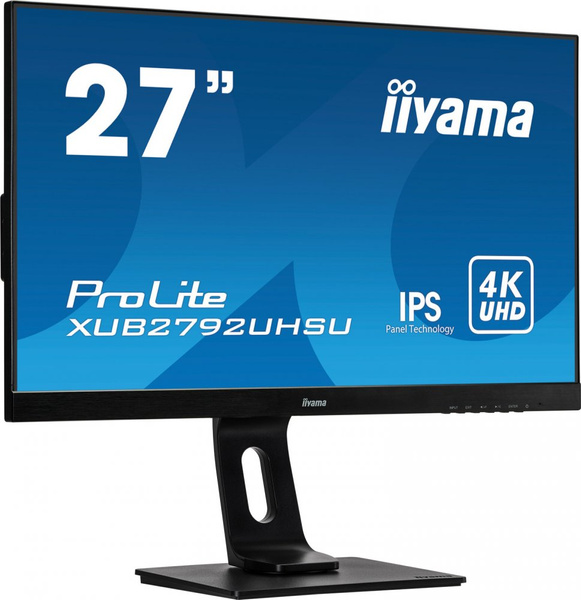 Monitor LED iiyama XUB2792UHSU-B1 27" 4K 3840x2160 IPS / PLS