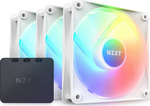 Zestaw 3 wentylatorów NZXT F120 RGB White 120mm + kontroler RF-C12TF-W1