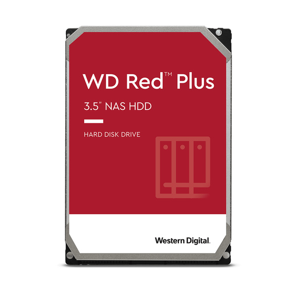 Dysk twardy Western Digital RED PLUS WD Red Plus 8TB SATA III 3,5" () USZKODZONY